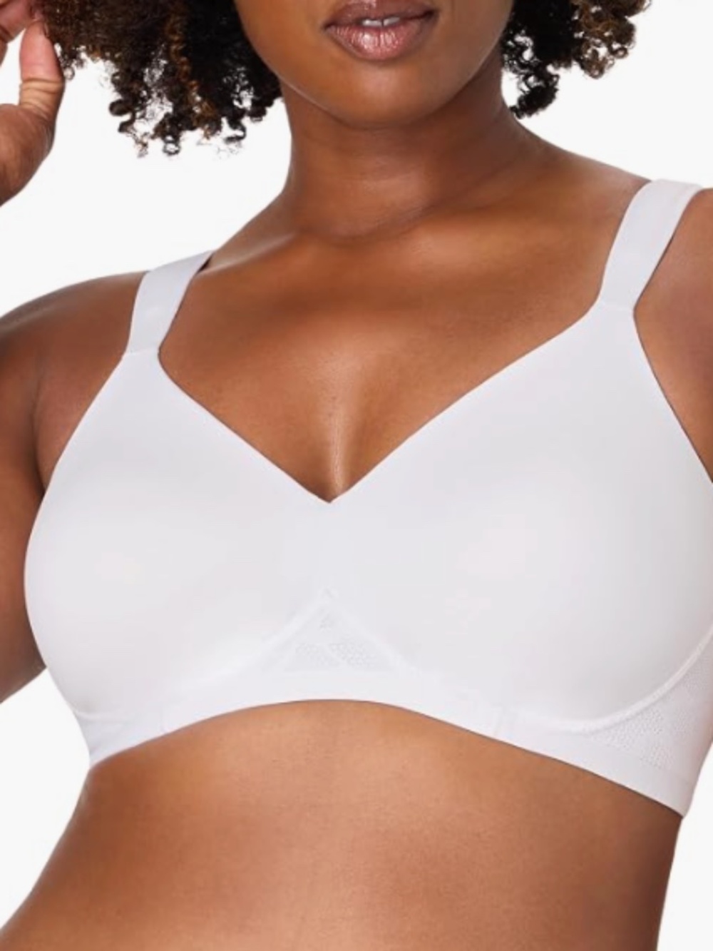 Bali Women's Wireless Full Coverage Coolest Smoothing Foam Bra Size 42DD 12946